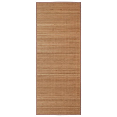 Rug Bamboo 160x230 cm Brown