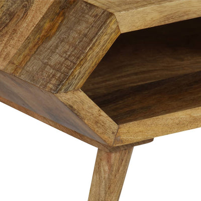 Coffee Table Solid Mango Wood 104x50x45 cm