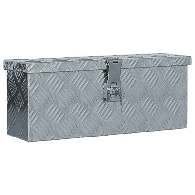 Aluminium Box 48.5x14x20 cm Silver
