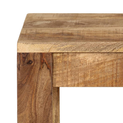 Console Table Solid Mango Wood 118x35x76 cm