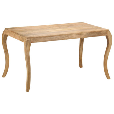 Dining Table 135x75x76 cm Solid Mango Wood