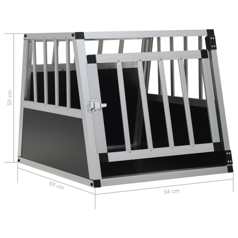 Dog Cage with Single Door 54x69x50 cm