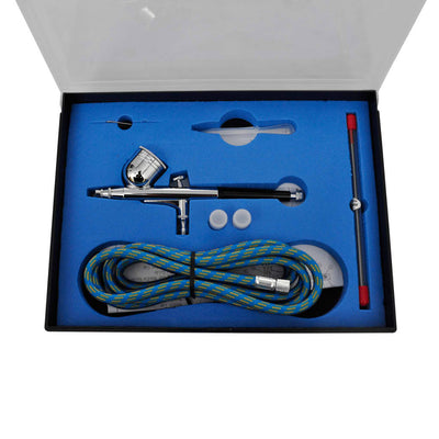 Airbrush compressor set with 3 pistols 310 x 150 x 310 mm - Payday Deals