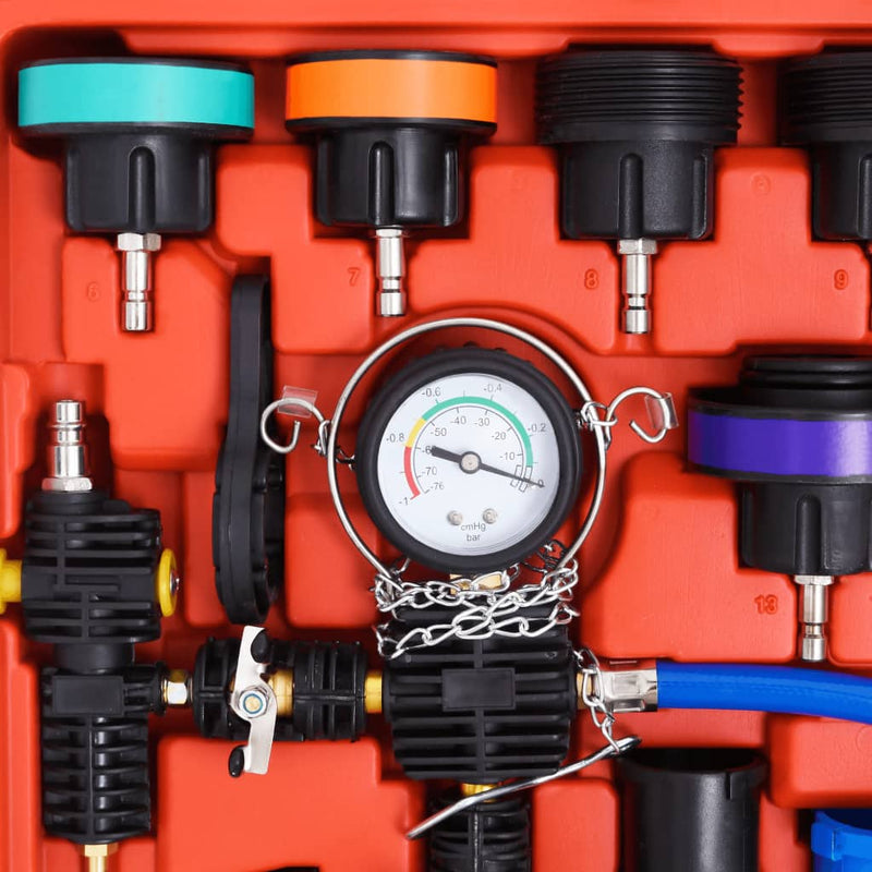 28 Piece Radiator Pressure Tester Kit"