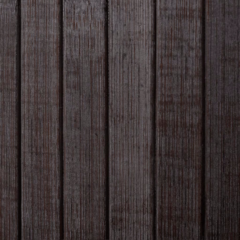 Room Divider Bamboo Dark Brown 250x165 cm