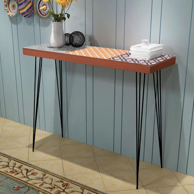 Console Table 90x30x71.5 cm Brown - Payday Deals