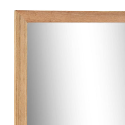 Bathroom Mirror 60x12x62 cm  Solid Walnut Wood