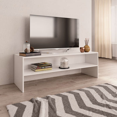 TV Cabinet White 120x40x40 cm Engineered Wood