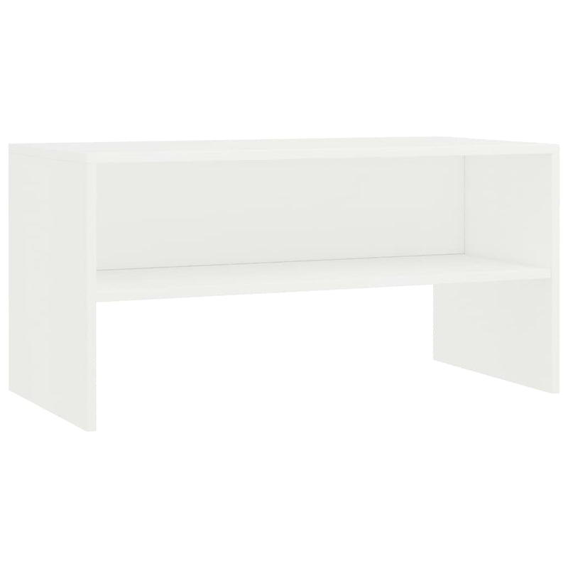 TV Cabinet White 80x40x40 cm Engineered Wood