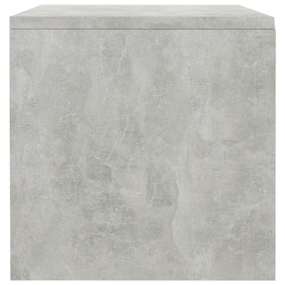 Bedside Cabinets 2 pcs Concrete Grey 40x30x30 cm Engineered Wood
