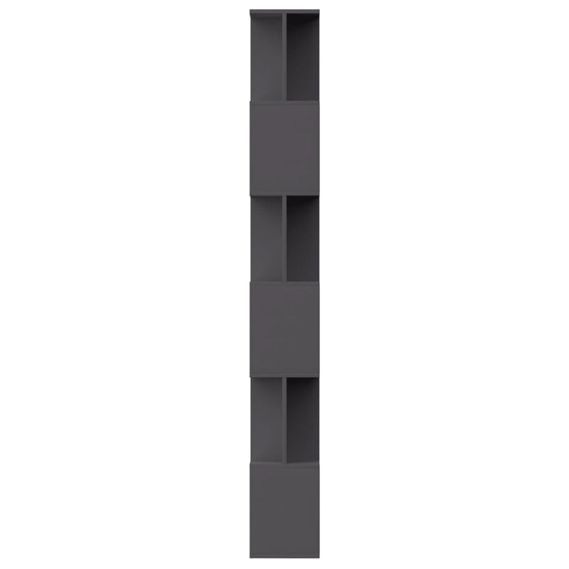 Book Cabinet/Room Divider Grey 80x24x192 cm Engineered Wood