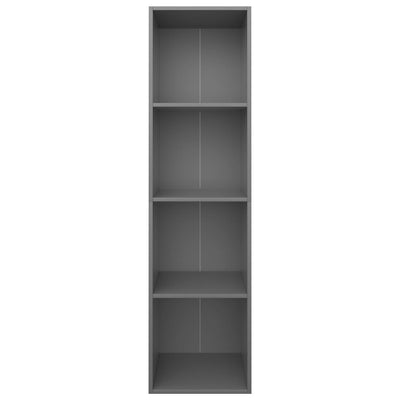 Book Cabinet/TV Cabinet Grey 36x30x143 cm Engineered Wood