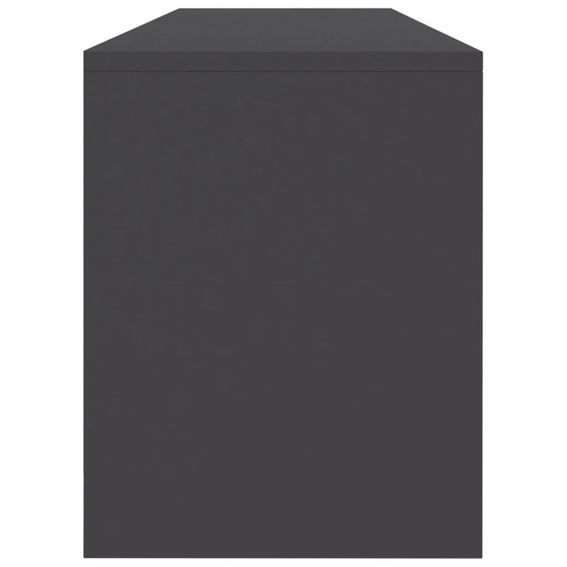 TV Cabinet Grey 120x30x37.5 cm Engineered Wood