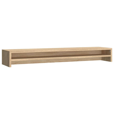 Monitor Stand Sonoma Oak 100x24x13 cm Engineered Wood