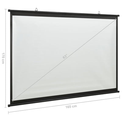 Projection Screen 160 cm 1:1