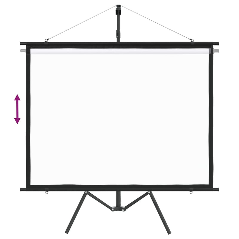 Projection Screen with Tripod 60" 4:3
