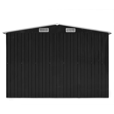 Garden Shed 257x489x181 cm Metal Anthracite (AU only)