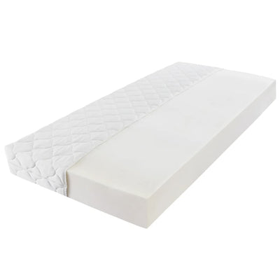 Mattress with a Washable Cover 203x153x17 cm