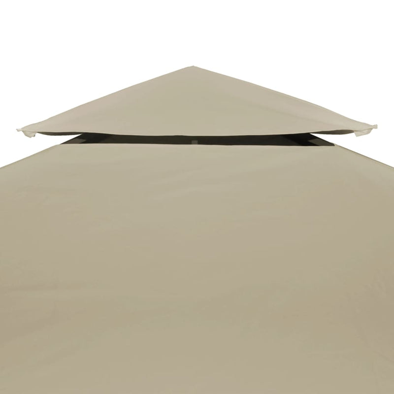Gazebo Cover Canopy Replacement 310 g / m² Beige 3x3 m