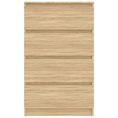 Sideboard Sonoma Oak 60x35x98.5 cm Engineered Wood