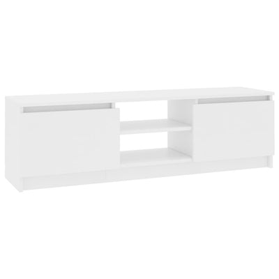TV Cabinet White 120x30x35.5 cm Engineered Wood