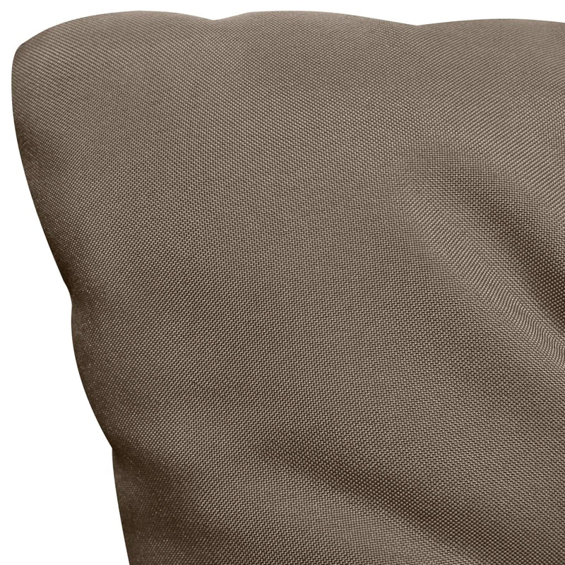 Cushion for Swing Chair Taupe 120 cm Fabric