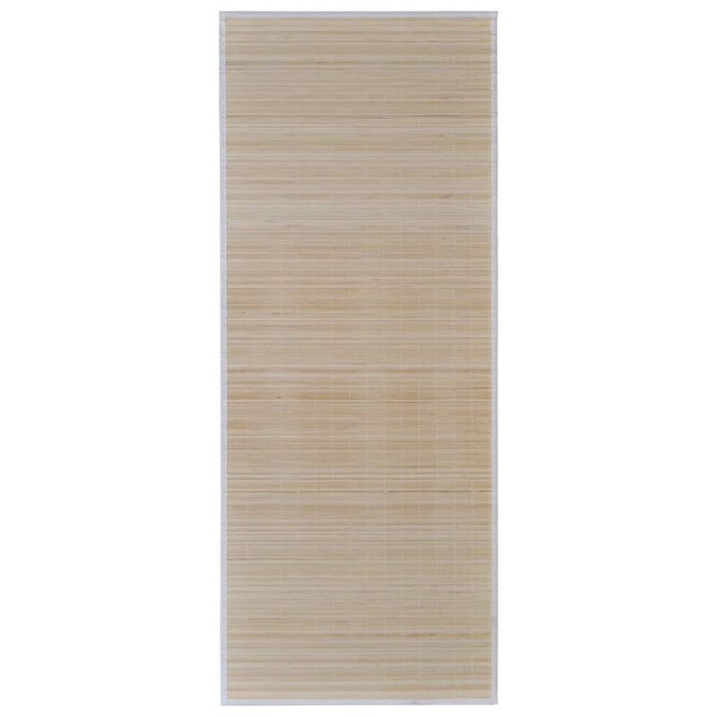 Rectangular Natural Bamboo Rugs 4 pcs 120x180 cm