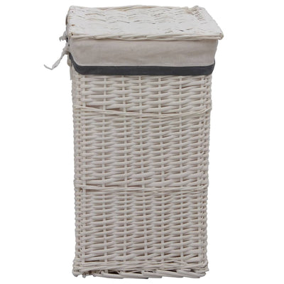 Laundry Basket White Willow
