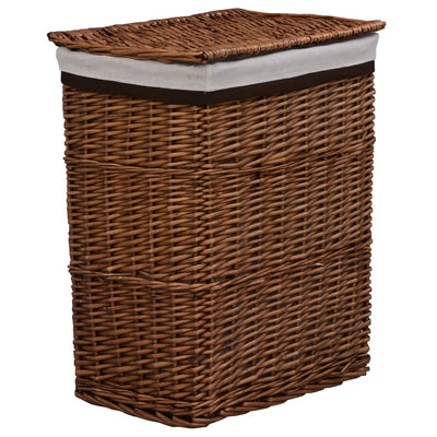 Laundry Basket Brown Willow