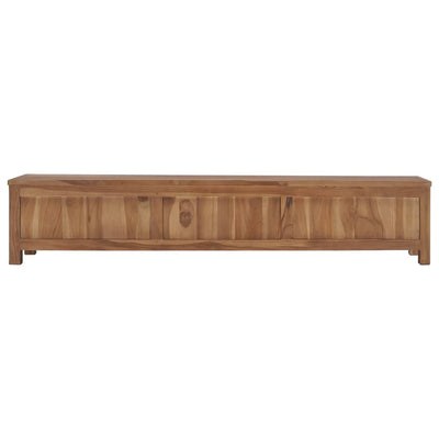TV Cabinet 150x30x30 cm Solid Teak Wood