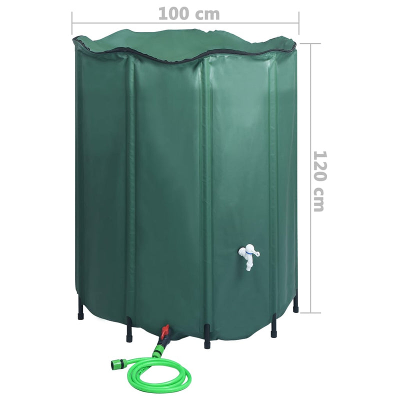Collapsible Rain Water Tank with Spigot 1000 L
