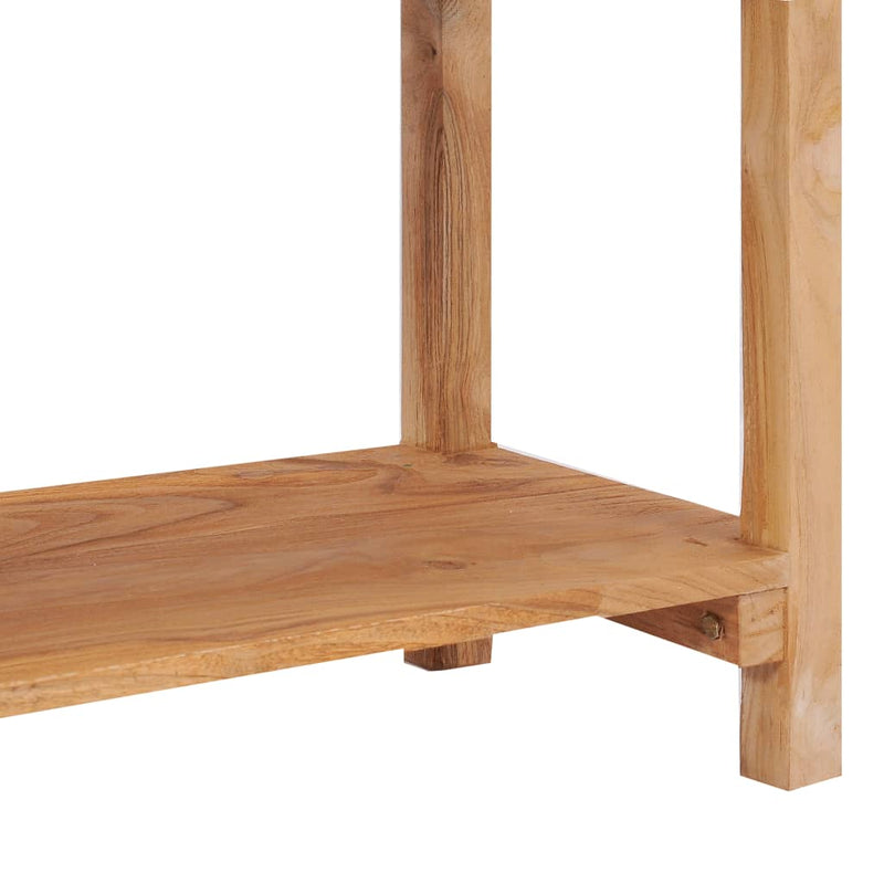 Sideboard 78x35x80 cm Solid Teak Wood