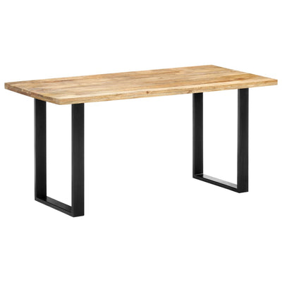 Dining Table 160x80x75 cm Solid Mango Wood