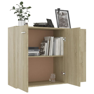 Sideboard Sonoma Oak 105x30x75 cm Engineered Wood