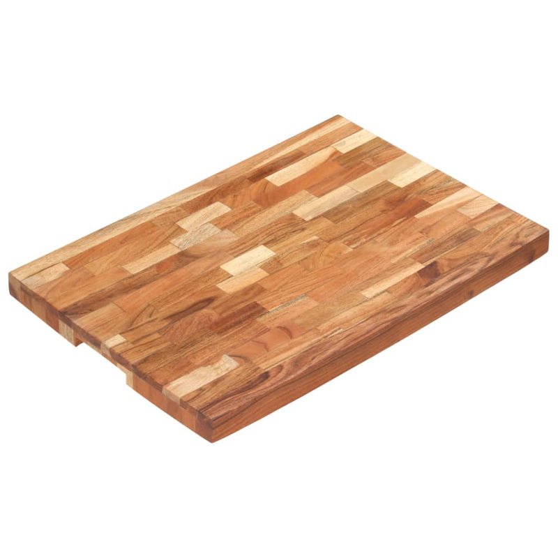 Chopping Board 60x40x4 cm Solid Acacia Wood