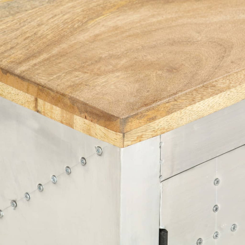 Aviator TV Cabinet 120x30x40 cm Solid Mango Wood