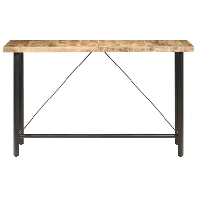 Bar table 180x70x107 cm Rough Mango Wood