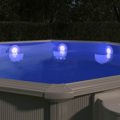Submersible Floating Pool LED Lamp Remote Control Multi-colour