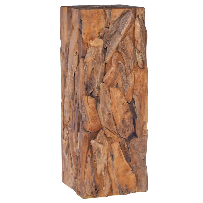 Side Table 30x30x80 cm Solid Teak Wood