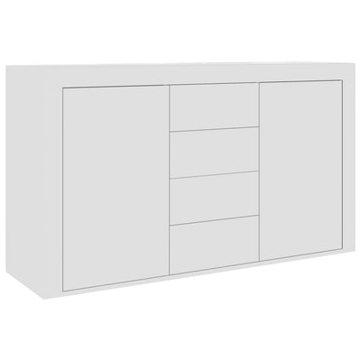 Sideboard White 120x36x69 cm Engineered Wood