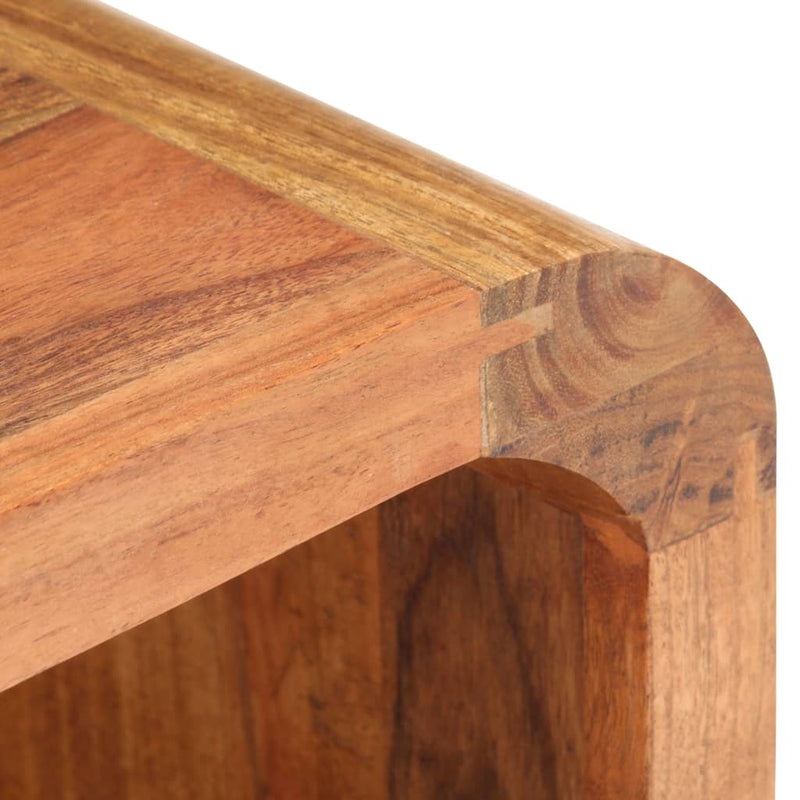 Bedside Table 40x30x60 cm Solid Acacia Wood Sheesham Finish