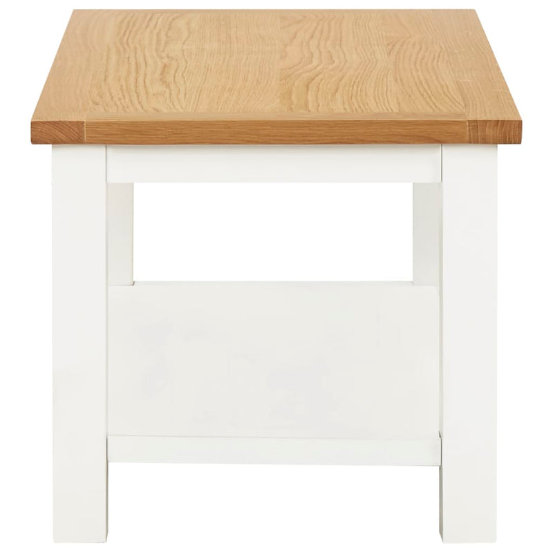 Coffee Table 110x55x40 cm Solid Oak Wood