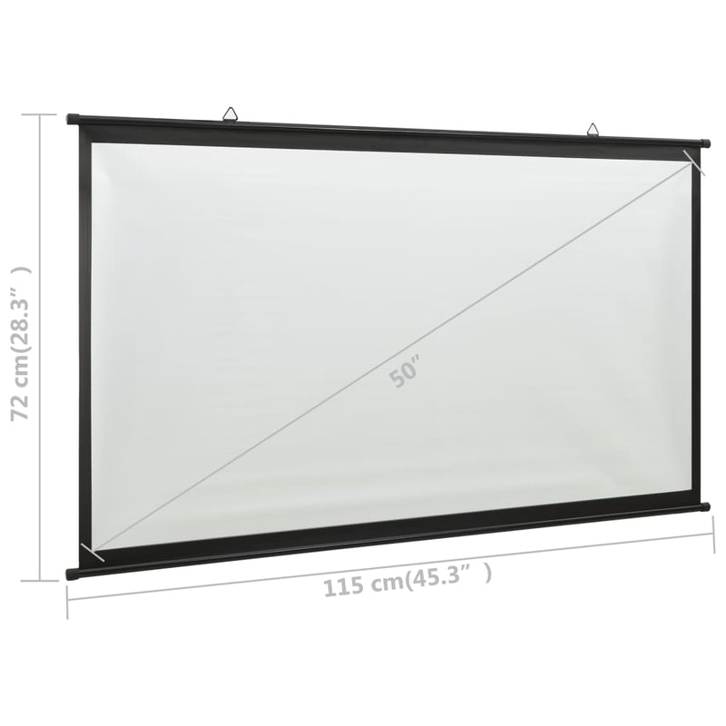 Projection Screen 50" 16:9