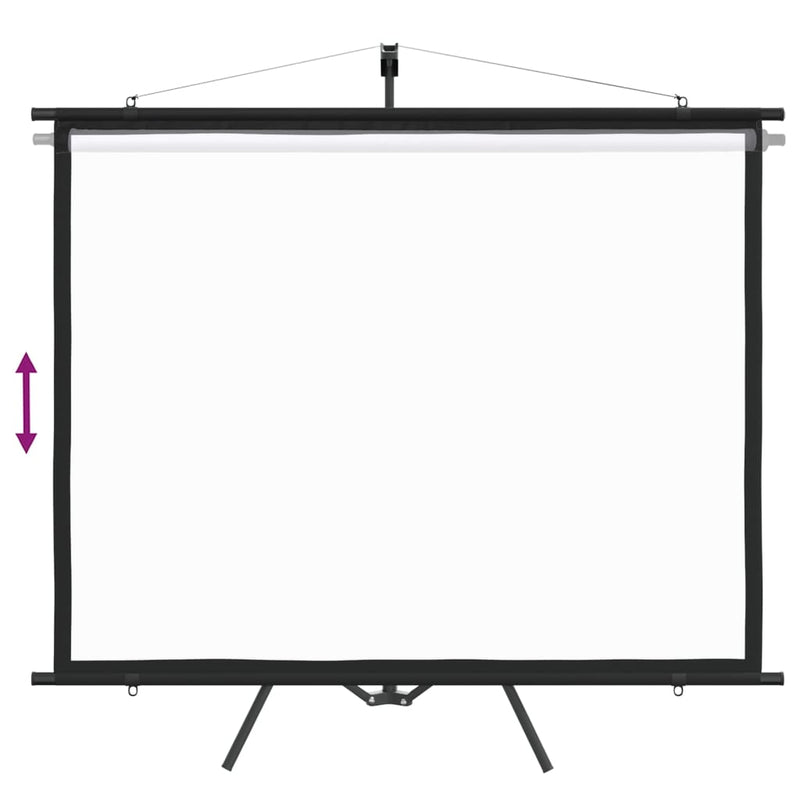 Projection Screen with Tripod 72" 4:3