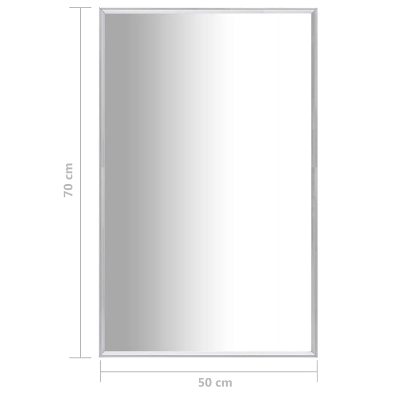 Mirror Silver 70x50 cm