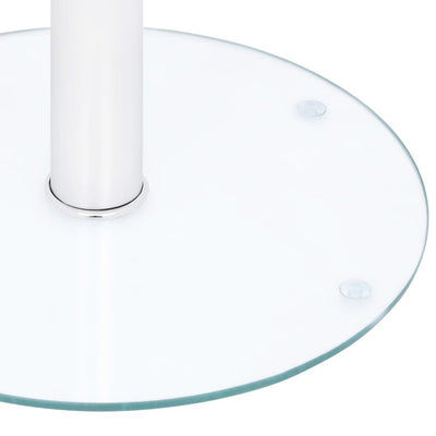 Coffee Table Transparent 40 cm Tempered Glass