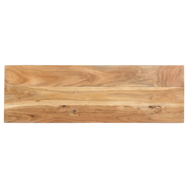 Console Table 110x35x75 cm Solid Acacia Wood - Payday Deals