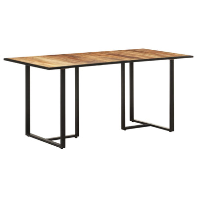 Dining Table 160 cm Rough Mango Wood - Payday Deals