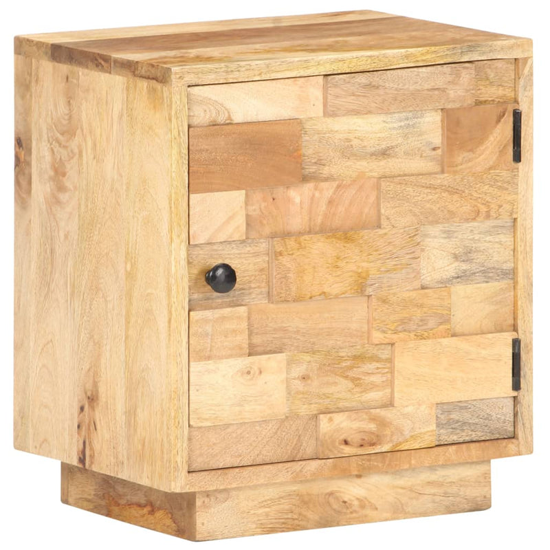 Bedside Cabinet 40x30x45 cm Solid Mango Wood - Payday Deals