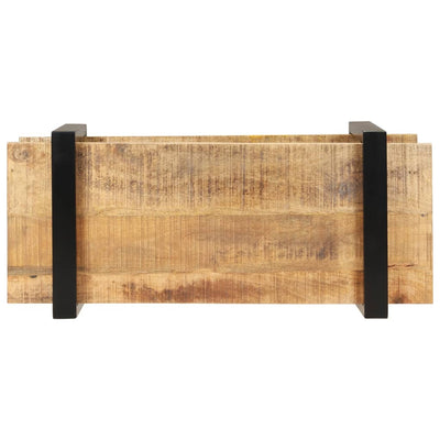 TV Cabinet 90x40x40 cm Rough Mango Wood - Payday Deals